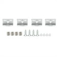 thumbnail image 1 of Glass Clamp,4Pcs Space Aluminum Glass Clamp Holder Window Fixing Clip Arc Bracket(??????5mm-8mm?), 1 of 8