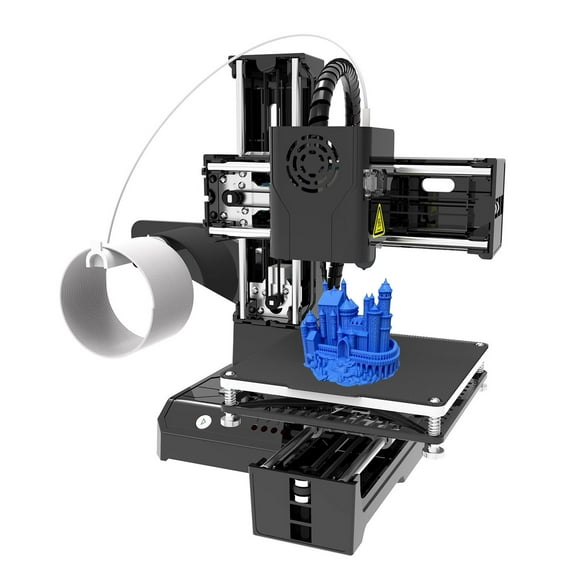 EasyThreed Imprimante 3D Machine d'Impression de Bureau pour 100x100x100mm Taille d'Impression Amovible Plate-Forme une Impression avec TF PLA Échantillon Filament pour les Débutants Éducation du Ménage