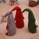 thumbnail image 3 of De pie sin rostro Santa muñeca de juguete árbol de Navidad gnomo de Navidad vaso colgante asistente ventana de espectáculo regalo de vacaciones rojo + gris + verde Advancent ZHF0244, 3 of 7
