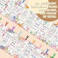 thumbnail image 4 of xianyou-120 Pack Bible Verse Bookmarks Inspirational Scripture Christian Book Markers Religious Motivational Encouragement Flower Page Clips Presents for Women School Office Supplies, 4 of 4