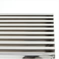 thumbnail image 4 of Modway Gridiron Medium Modern Style Stainless Steel Bench in Silver, 4 of 4
