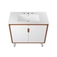 thumbnail image 4 of Modway Energize Bathroom Vanity in Cherry-White-White, 4 of 8