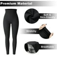 thumbnail image 6 of QRIC High Waist Streamline Contour Yoga Leggings, Compression Workout Leggings for Women Yoga Pants Tummy Control, 6 of 7