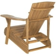 thumbnail image 5 of Safavieh Vista Outdoor Adirondack Chair w/ Wine Glass Holder - Natural, 5 of 5