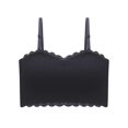 thumbnail image 6 of Womens Seamless Unwired Strapless Convertible Bra Strapless Bras Shirt Tube Fishnet Top Padded Bandeau Bikini Top Spaghetti Strap Tops for Women Sheer Long Sleeve Top V Neck Laye Tops Strapless Padded, 6 of 7