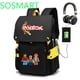 thumbnail image 1 of Roblox-Mochila de mundo Virtual para estudiantes de primaria y secundaria, morral escolar de dibujos animados de Anime para niños y niñas, 1 of 4