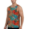thumbnail image 2 of Fotbe Mandala Colorful Pattern Men's Quick Dry Workout Tank Top Gym Muscle Tee Fitness Bodybuilding Sleeveless T Shirt Breathable Workout Shirt-4X-Large, 2 of 9