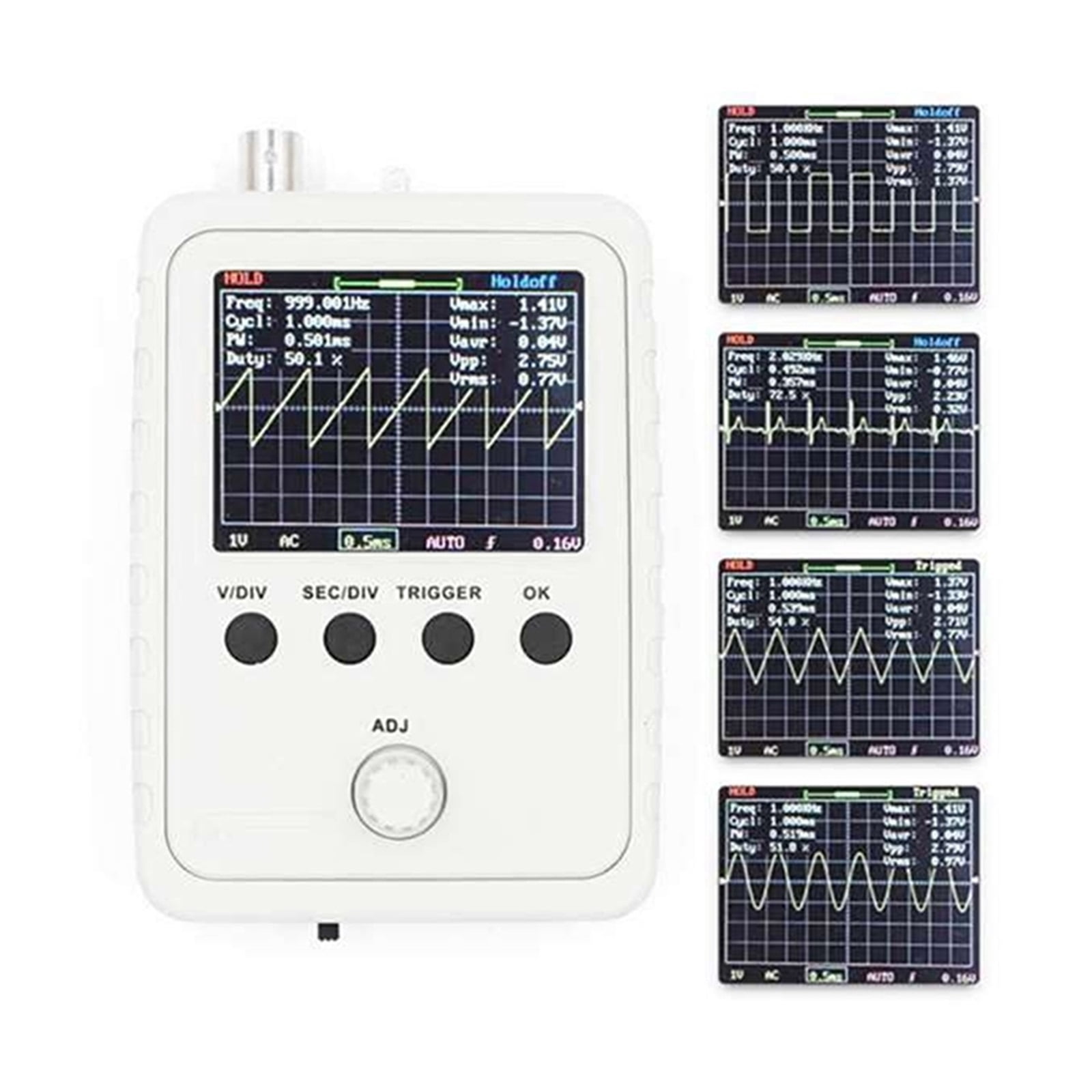Assembled Oscilloscope Digital Multimeter With Latest Firmware BNC Probe Included Easy To Install ,Professional Designed