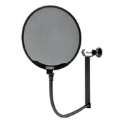 Stedman Proscreen XL 6 inch Metal Pop Filter for Microphones with 13 inch Adjustable Gooseneck Black