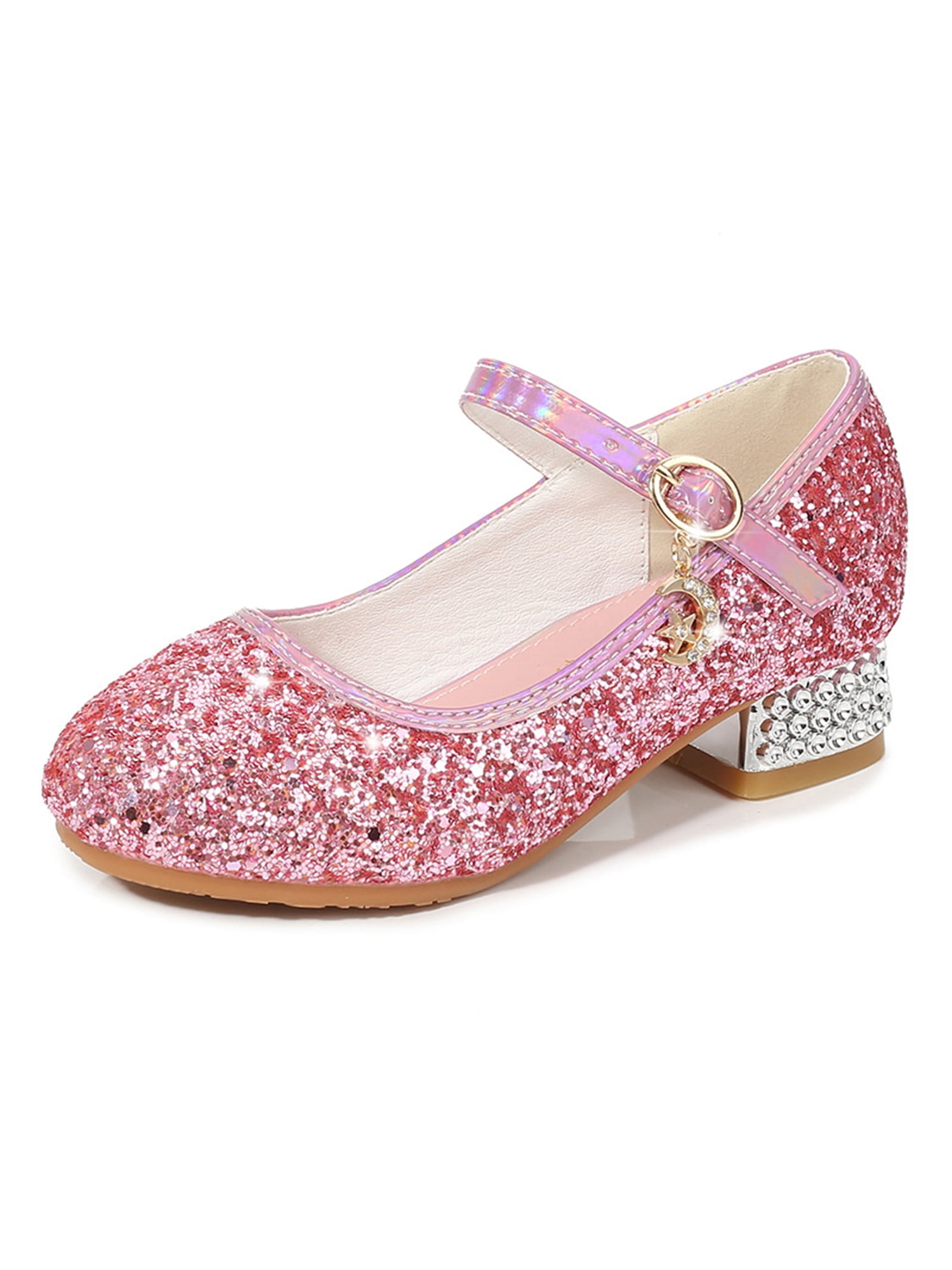 Rainbow Crackle Girl's Round Toe Casual Shoes Scarpe Calzature bambina Scarpe Mary Janes 