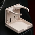 thumbnail image 3 of Blasgw Universal Car VAN Folding Cup Holder Drink Holders For Vehicle Marine RV Rack Beige, 3 of 4