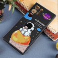 thumbnail image 2 of For Samsung Galaxy S22 Ultra 5G Milk Tea Astronaut Pattern Liquid Silicone Phone, 2 of 4
