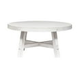 thumbnail image 2 of Liberty Furniture Modern Farmhouse Splay Leg Round Cocktail - White, 2 of 6