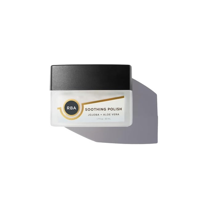 RBA Skincares Exfoliante físico calmante para suavizar la textura de la piel Exfoliante con perlas de jojo y aloe vera natural 50 ml