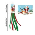 thumbnail image 3 of Mouliraty Christmas Decoration Santa Claus Windpipe Flag Outdoor Garden Flag Christmas Arrangement Flag, 3 of 6