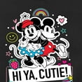 thumbnail image 3 of Mickey & Friends - Mickey Minnie Hi Ya Cutie - Toddler And Youth Crewneck Fleece Sweatshirt, 3 of 5