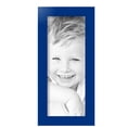 thumbnail image 2 of ArtToFrames 6" x 15" Blue Picture Frame, 6x15 inch Blue Wood Poster Frame (WOM-4118),  Pack, 2 of 7