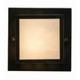 thumbnail image 3 of Meyda Tiffany 87230 Hyde Park Double Bar Mission 12" Wide Flush Mount Square Ceiling, 3 of 7