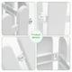 thumbnail image 4 of Valla decorativa para jardín, cerca de planta de césped, borde, valla de paisaje de jardín, 4 Uds., 4 of 6