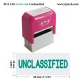 thumbnail image 1 of Unclassified - JYP 4911 (U01) Self Inking Rubber Stamp (Green Ink), 1 of 3