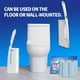thumbnail image 4 of Sistema de limpieza de escobillas de baño desechables Hohoye con 50 almohadillas, 4 of 9