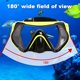 thumbnail image 3 of Máscara De Esnórquel Juego De Esnórquel Para Adultos Y Jóvenes Máscara De Buceo Y Gafas De Natación De Esnórquel Completamente Secas Son Adecuadas Para Esnórquel, Buceo, Natación (Amarillo), 3 of 5