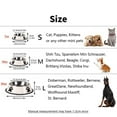 thumbnail image 6 of Pet Stainless Steel Non-Skid Dog and Cat Water And Food Bowl, Dog Bowls, Cat Bowl, Polished Stainless Steel, Suitable for Cats and Dogs of Different Sizes 1PCS White-L, 6 of 7