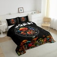 thumbnail image 3 of Homewish Botanical Mushroom 3 Pieces Queen Comforter Set for Teenagers,Bohemian Starry Sky Ultra Soft Bedding Sets,Exotic Style Bedding Comforter Set Breathable,Breathable Home Decor,Reversible, 3 of 8