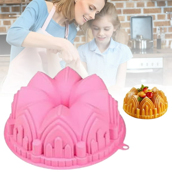 Versatile Cake Silicone Baking Mould for Birthday Desserts Breads and More