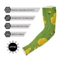 thumbnail image 5 of ALAZA Flower on Green UV Sun Protection Arm Sleeves UPF 50+ Compression Cooling Sleeve 1 Pair, 5 of 7