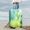 thumbnail image 7 of Hirioo green grass and butterfly for Elasticity Suitcase Cover (No luggage Included) Durable Luggage Protector Fits 18-32 Inch Luggage-Small, 7 of 7