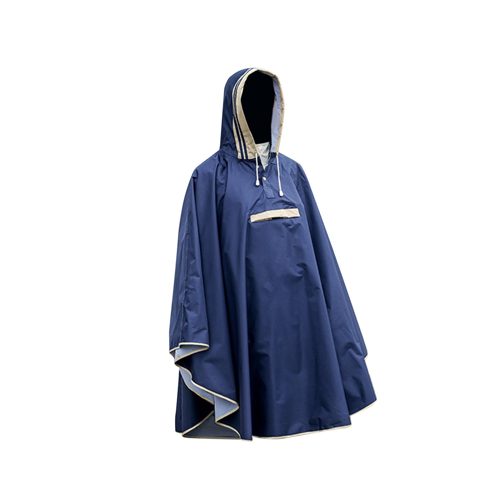 Vêtements De Randonnée SCHYIDA Poncho De Pluie Imperméable Multifonctionnel 3 En 1, Léger Cape Pantalon Pluie