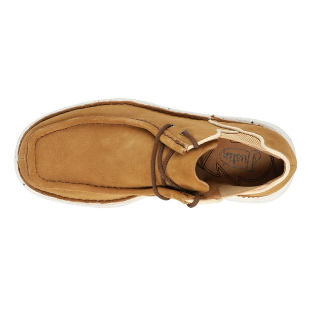 Justin Boots Mens HiCall Buckskin Round Toe Chukka Boots  display picture 2