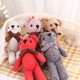thumbnail image 4 of Cute 15cm Bear Stuffed Animals Plush Toys Baby Cute Dress Key Pendant Dolls Gifts Birthday Wedding Party Decor, 4 of 5