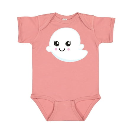 

Inktastic Cute Ghost Little Ghost Kawaii Ghost Halloween Gift Baby Boy or Baby Girl Bodysuit