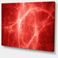 thumbnail image 2 of Éclair Lumineux sur Ciel Rouge - Impression sur Toile Florale, 2 of 4