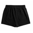 thumbnail image 3 of Stranger Things Demon Title Art Women's Black Lounge Shorts-Large, 3 of 7