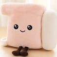 thumbnail image 5 of Coffee Maker Plush Toy Cute Pink Decorative Pillow For Sofa Table Home Decoration 1 Pack, 5 of 7