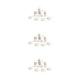 thumbnail image 4 of maskred Mini House Tableware Set Miniature Kitchen Ornament Interesting 1/12 Scale Scene Layout Dinnerware Kit Models Props Tulips 3Set, 4 of 6