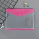 thumbnail image 1 of Bolsa Transparente para Carpetas de Hojas Sueltas A4 | Bolsa de Plástico con 11 Orificios | Organizador de Documentos Multicolor con Cierre a Presión | Carpeta de Oficina Resistente para Recibos, Fac, 1 of 6
