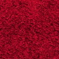 thumbnail image 5 of SAFAVIEH Clyde Solid Plush Polyester Shag Area Rug, Red, 2'6" x 4', 5 of 5