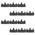 thumbnail image 6 of WORGEOUS Plastic Pen Holder Stand Writing Brush Rack Black 12Pcs, 6 of 8