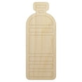 thumbnail image 1 of Water Bottle Icon Wood Shape Unfinished Piece Cutout Craft DIY Projects - 4.70 Inch Size - 1/4 Inch Thick, 1 of 7