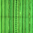 thumbnail image 1 of Ahgly Company Indoor Square Abstract Green Modern Area Rugs, 6' Square, 1 of 4