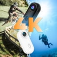 thumbnail image 2 of Varnock Hd Action Camera, Mini 4k Varnock Action Camera Accessories with 120° Wide-Angle Lens, Long Battery Life, 9 Mounting Accessories for Travel & Outdoor (Black), 2 of 8