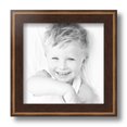 thumbnail image 2 of ArtToFrames 8" x 8" Contrast Walnut Picture Frame, 8x8 inch Brown Wood Poster Frame (WOM-4932), 2 Pack, 2 of 7