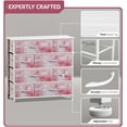 thumbnail image 5 of Sorbus Dresser for Kids Bedroom 8 Drawers - Storage Organizer Closet Furniture Chest for Girls & Boys, Nursery, Playroom, Clothes, Toys - Steel Frame, Wood Top, Fabric Bins (Tie-dye Pink), 5 of 7