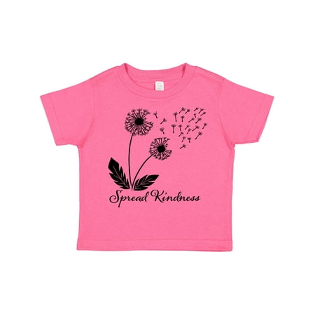 Inktastic Spread Kindness Dandelion Boys or Girls Toddler T-Shirt