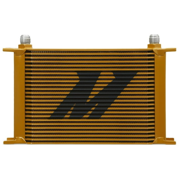 Universal 25-Row Oil Cooler, Gold