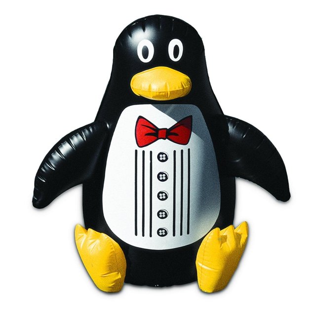 Decoración Flotante Poolmaster pingüino para Patio Trasero 33 Pulgadas multicolor
